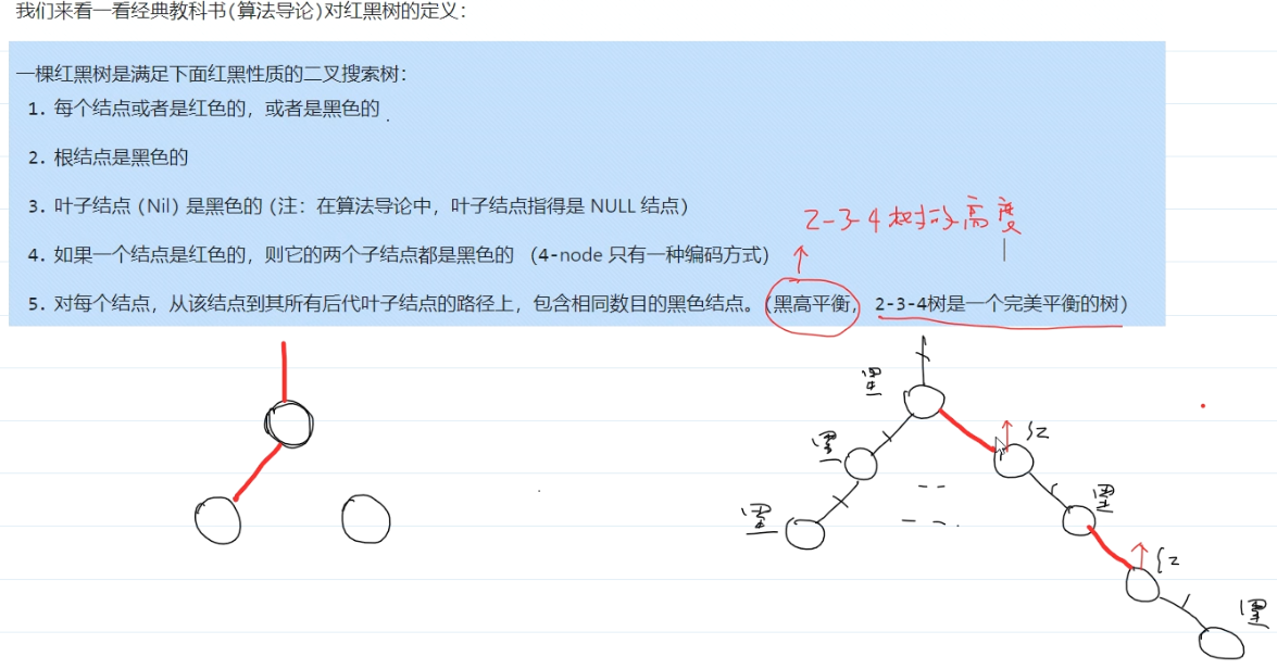 红黑树的性质