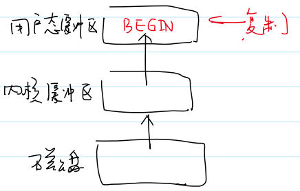 用户态缓冲区（文件流）：父子进程是私有的